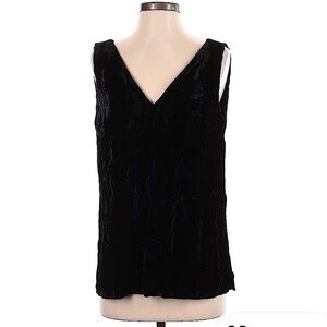 Like new French Connection crushed velvet tank top, size M